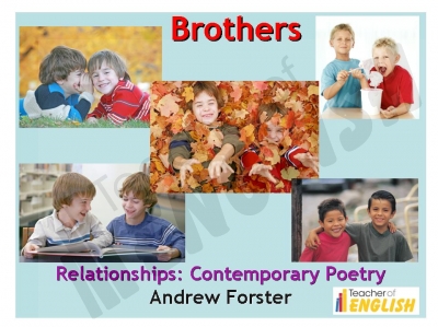 Brothers - Andrew Forster Teaching Resources